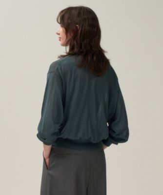 ATON(エイトン)のCOMPACT COTTON | Vネックニットカーディガン