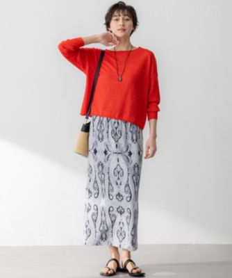 23区 S(ニジュウサンク エス)の【洗える】Rattiドローイングペイズリー