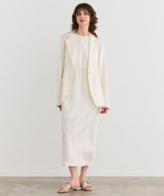 BEIGE, ベイジ ウォッシャブルリネンアメスリロングワンピース BEIGE，(ベイジ)の【洗える】BERGAMOT / ウォッシャブルリネン