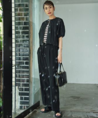 23区【撥水性/接触冷感】ストレッチライトタイプライター コンパクトブルゾン 23区(ニジュウサンク)の【撥水性/接触冷感】ストレッチライト