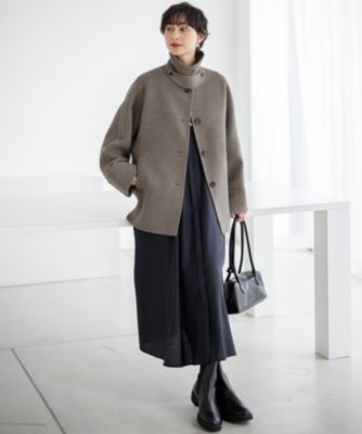 23区(ニジュウサンク)の【洗える】TWビエラ シャツワンピース通販