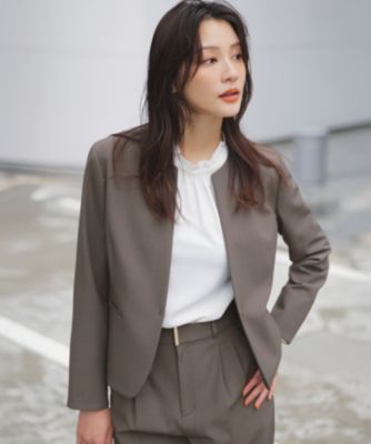 ANY SIS(エニィスィス)の【WEB限定】ウーステッドエステル クルー