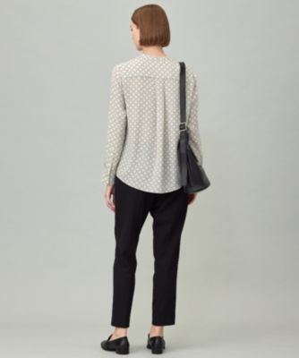 ♡新品タグ付♡icb 2WAYストレッチ ドロストパンツ ICB(アイシービー)の【UVカット・洗える】ウール2WAYストレッチ