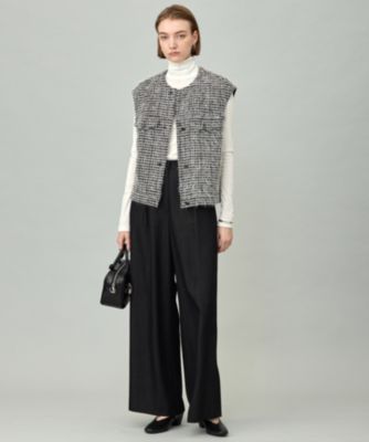 ICB(アイシービー)のフェザーツイード ベスト通販 | 集英社HAPPY PLUS