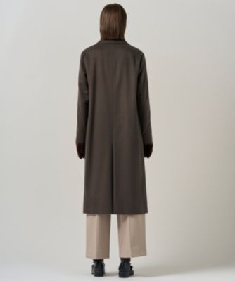 ICB L(アイシービー エル)のピュアカシミヤ チェスターコート