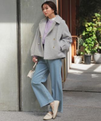 ANY SIS(エニィスィス)の【2WAY】ブークレーシャギーラメ アウター通販