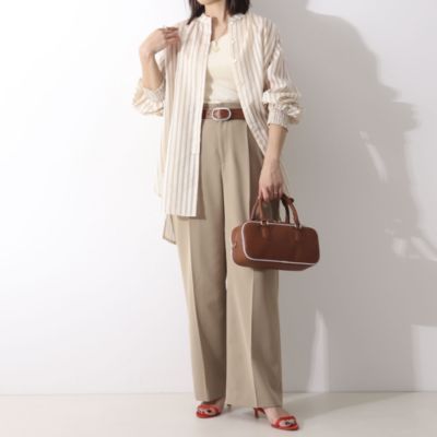 新品未使用　完売カラー ブラック 【NOLLEY’S別注 LEFIJE ベルト】 LEFIJE/レフィエ】別注カーブビックバックルベルト〔PR 林