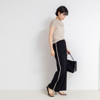 ウォッシャブルサイドライントリコットパンツ セール】ウォッシャブルサイドライントリコットパンツ（その他