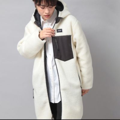 NOLLEY’S　TAION別注ボア×ダウンフードコート ノーリーズ NOLLEY'S 【WEB限定】＜TAION別注＞ボア×ダウン