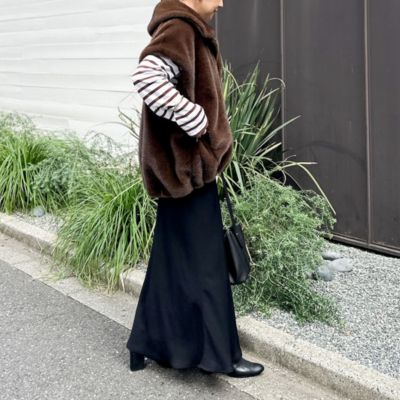 Rie Miller(リエミラー)のエコファー衿付ベスト通販 | 集英社HAPPY