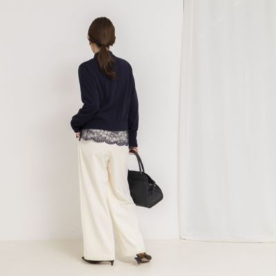 NOLLEY'S(ノーリーズ)のウォッシャブル裾レース2WAYオトナサテン