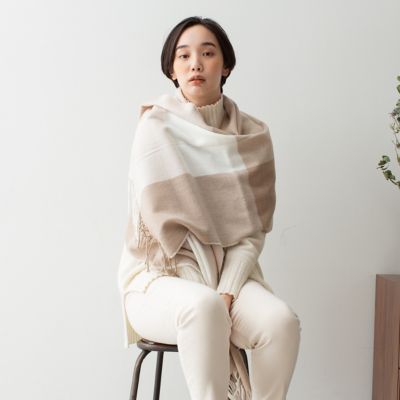 Collex コレックス のブロックチェックストール通販 集英社happy Plus Store