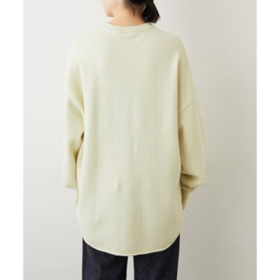 Whim Gazette(ウィム ガゼット)の【extreme cashmere】クルー