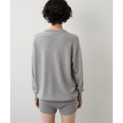 Whim Gazette(ウィム ガゼット)の【GEMINI】カシミヤクルーネックプル