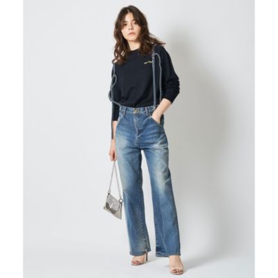 美品✨ Whim Gazette サスペンダーDENIM デニム パンツ 加工 Whim Gazette(ウィム ガゼット)のサスペンダーDENIM通販
