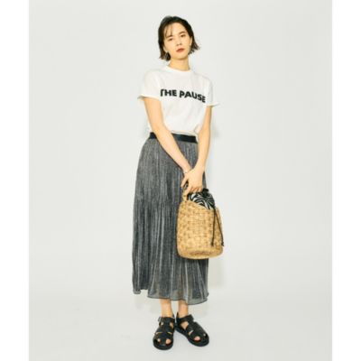 美品◎ウィムガゼット【THE PAUSE】シャイニープリーツスカート THE PAUSE】シャイニープリーツスカート | Whim Gazette(ウィム