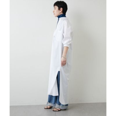 Whim Gazette リラックスシャツワンピース Whim Gazette(ウィム ガゼット)のリラックスシャツワンピース