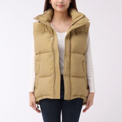 新品未使用タグあり　ウィムガゼット　ミリタリーベスト　ベージュ Whim Gazette(ウィム ガゼット)の【INSCRIRE】別注ダウンベスト通販