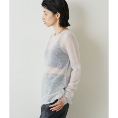 Whim Gazette(ウィム ガゼット)のモヘヤ2WAYプルオーバー通販