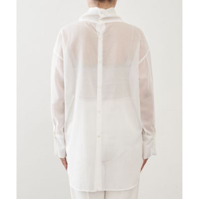 Whim Gazette オーガンジーハイネックプルオーバー新品 Whim Gazette(ウィム ガゼット)のオーガンジーハイネックプル