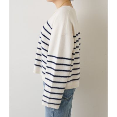 【Whim Gazette】ファーボーダープルオーバー Whim Gazette(ウィム ガゼット)のファーボーダープルオーバー通販