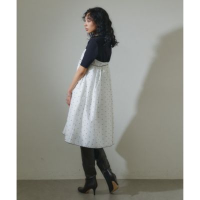 Whim Gazette(ウィム ガゼット)の【GEMINI】ドットワンピース Whim Gazette(ウィム ガゼット)の【GEMINI】ドットワンピース