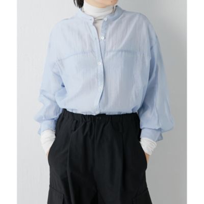 週末お値下げ！新品タグ付きTHE PAUSE シアーシャツ 週末お値下げ！新品タグ付きTHE PAUSE シアーシャツ - メルカリ