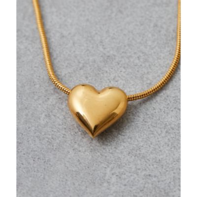 Hoaw. Heart Gold ネックレス　ゴールド Hoaw.】Heart Gold ネックレス | Whim Gazette(ウィム ガゼット