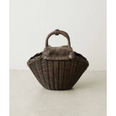 whim gazette The Bagmati FURバスケット Whim Gazette(ウィム ガゼット)の【The Bagmati】FURバスケット