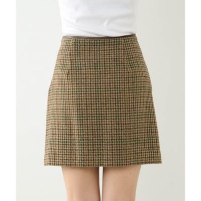 Whim Gazette(ウィム ガゼット)の【THE PAUSE】ツイードミニスカート