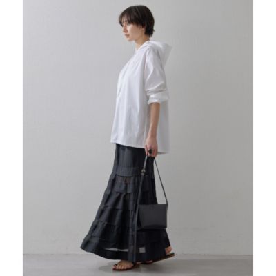 Whim Gazette(ウィム ガゼット)のオーガンジーマーメイドスカート3通販