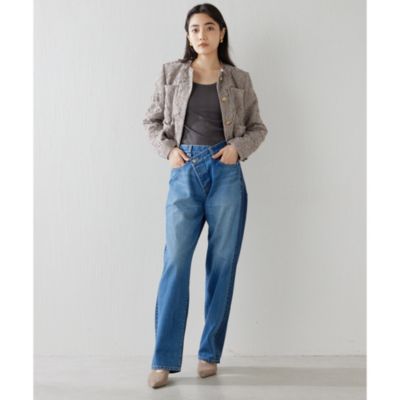 Whim Gazette(ウィム ガゼット)のラップデニムパンツ通販 | 集英社