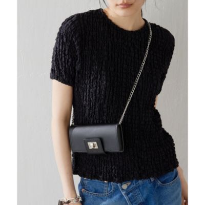 【完売品:最終値下げ】Hoaw ウィムガゼット　ウォレットチェーンバッグ Hoaw.】ウォレットチェーンバッグ | Whim Gazette(ウィム