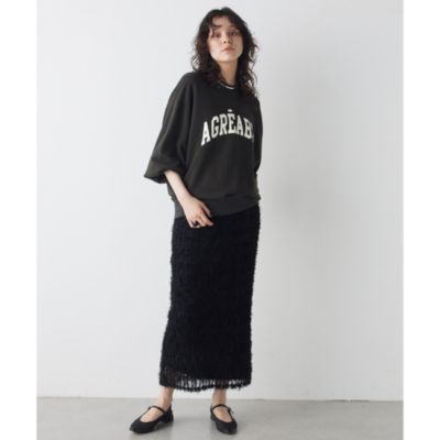 22日までお値下げ　ウィムガゼット　チュールスカート　38 美品 Whim Gazette（ウィムガゼット）の「チュール切り替えスカート