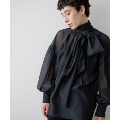 Whim Gazette(ウィム ガゼット)のオーガンザボウブラウス通販 | 集英社