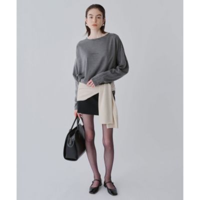 Whim Gazette(ウィム ガゼット)の【GEMINI】ウールミニスカート通販