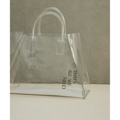 Whim Gazette【Hoaw.】PVC トート Whim Gazette トートバッグ 「Hoaw.」PVC トート レディース