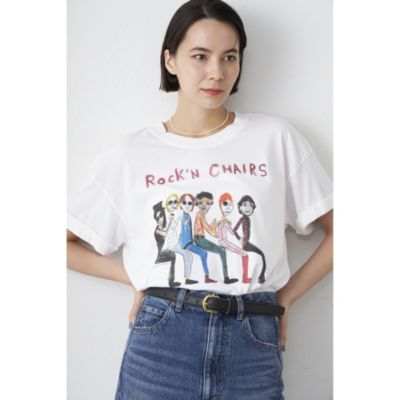 whim gazette Rock'n Chairs Tシャツ　ウィムガゼット whim gazette Rock'n Chairs Tシャツ ウィムガゼット - メルカリ