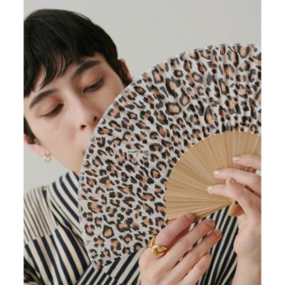 ウィムガゼット　グラスケース　キャメル（レオパード） 楽天ポイント還元】Whim Gazette 【Hoaw.】Glasses Case