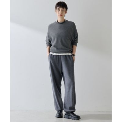 Whim Gazette 【GEMINI】ニットパンツ グレー F Whim Gazette 【GEMINI】ニットパンツ グレー F