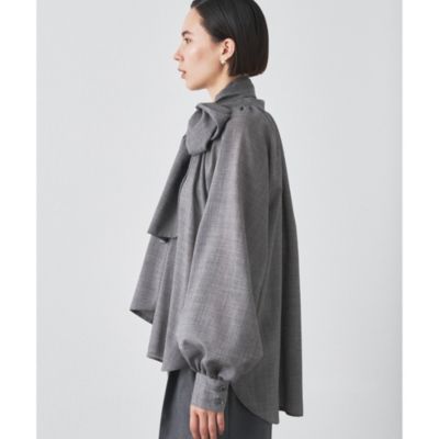 Whim Gazette　ウィムガゼット　25SSボウタイブラウス Whim Gazette(ウィム ガゼット)のボウタイブラウス通販 | 集英社