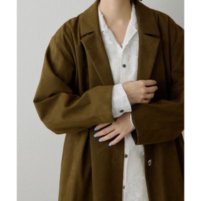 Whim Gazette(ウィム ガゼット)のスエードライクコート通販 | 集英社