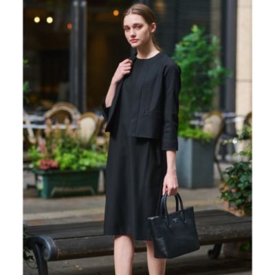 DRESSTERIOR(Ladies)(ドレステリア：レディース)の【セットアップ可】ブラックフォーマルワンピース通販 | 集英社HAPPY PLUS  STORE