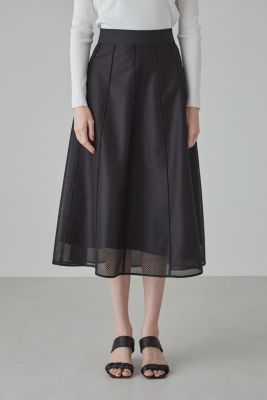 高評価！ ADORE(アドーア)のアバカスメッシュスカート通販 | mirabella スカート