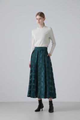 美品 ADORE アドーア 決まり ライトブカティータックフレアー 美品 ADORE アドーア 決まり ライトブカティータックフレアー
