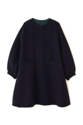 ADORE(アドーア)の◇カシミヤ混2TONEリバーノーカラー