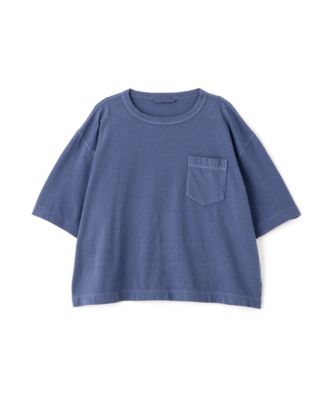 human woman / ヒューマンウーマン ◆ラフィ天竺製品染めＴシャツ human woman(ヒューマン ウーマン)の◇ラフィ天竺製品染めT