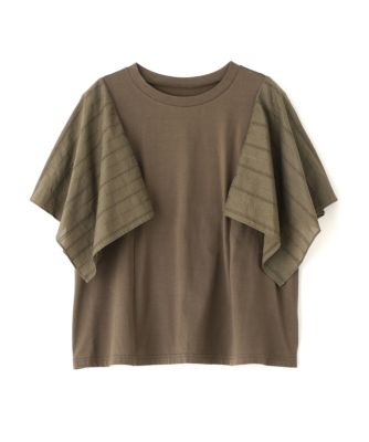 human woman / ヒューマンウーマン ◆コットンローンレースドッキングプルオーバー human woman(ヒューマン ウーマン)の◇コットンローンレース
