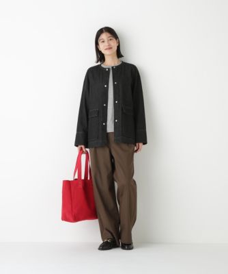 human woman(ヒューマン ウーマン)の◇8ozデニムブルゾン通販