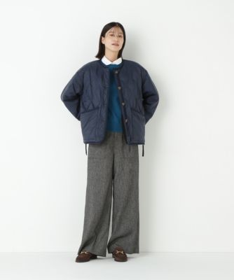 human woman(ヒューマン ウーマン)の◇リバーシブルボアダウンブルゾン